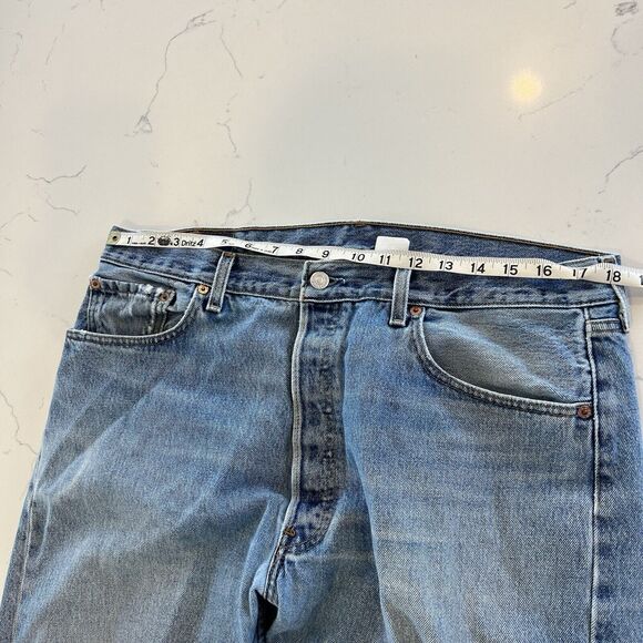 Levi’s 501 Vintage 38x30 Jeans Missing Back Patch Made In Mexico Feb Of 2002 - Picture 16 of 16